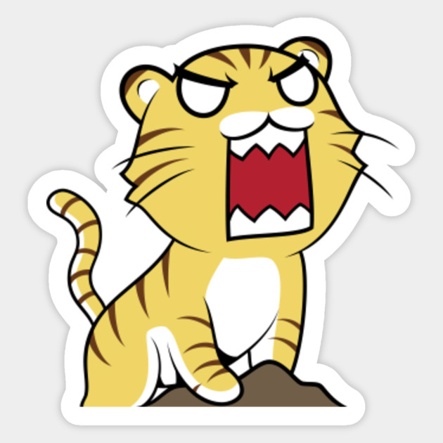 Chibi Tiger - Tiger - Sticker | TeePublic